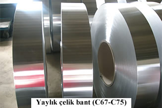 Yaylık çelik bant (C67-C75)