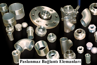 Paslanmaz Bağlantı Elemanları